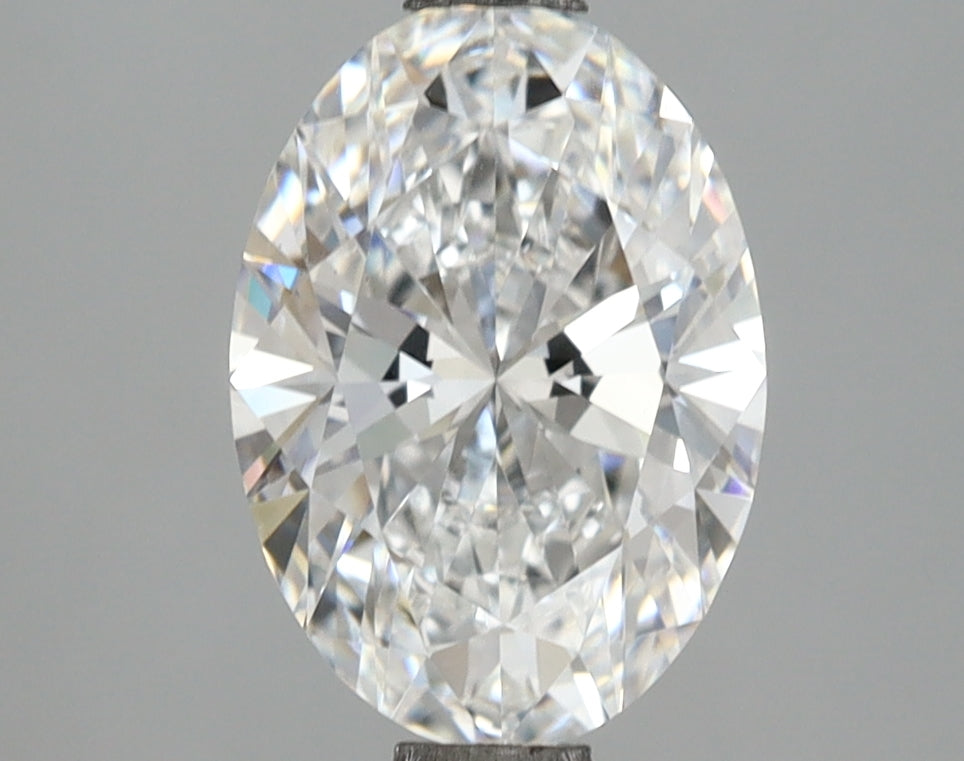 2.12 Carat Oval Shaped, Ideal Cut, D Color, VS1 Clarity, IGI Certified Lab Grown Diamond