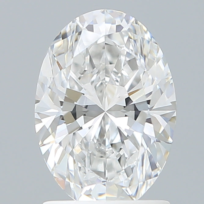 1.59 Carat Oval Shaped, Excellent Cut, D Color, VVS2 Clarity, IGI Certified Lab Grown Diamond