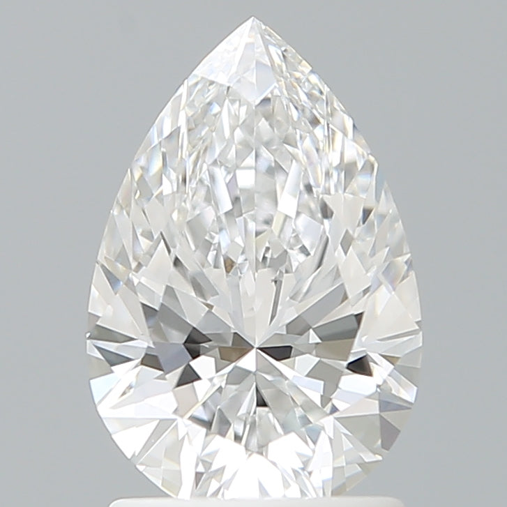 1.60 Carat Pear Shaped, Ideal Cut, D Color, VVS2 Clarity, IGI Certified Lab Grown Diamond