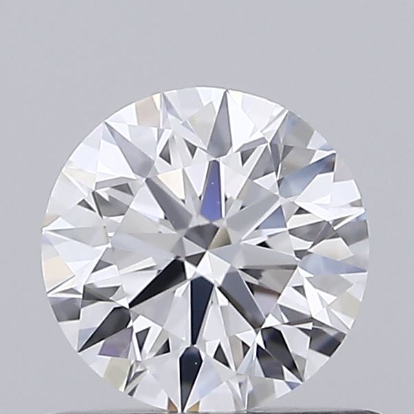 0.55 Carat Round Shaped, Ideal Cut, D Color, VVS1 Clarity, IGI Certified Lab Grown Diamond