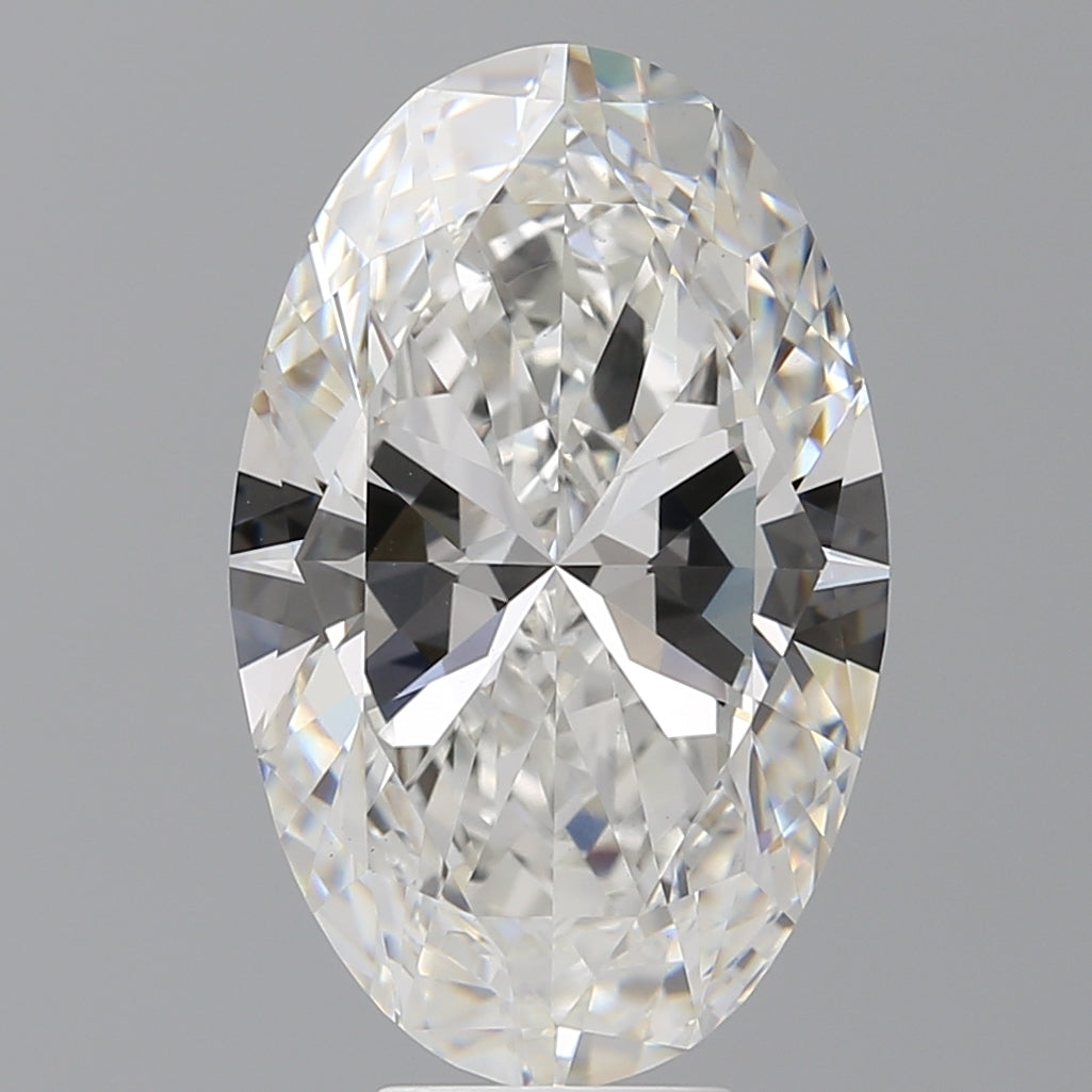 8.00 Carat Oval Shaped, Ideal Cut, F Color, VVS2 Clarity, IGI Certified Lab Grown Diamond