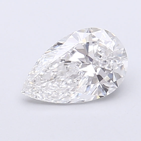 0.73 Carat Pear Shaped, Very Good Cut, E Color, VVS2 Clarity, IGI Certified Lab Grown Diamond