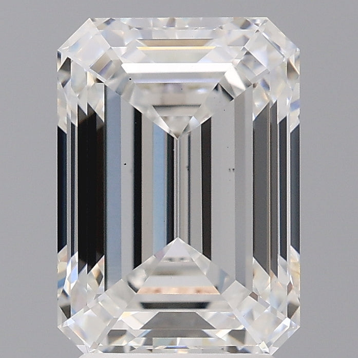 3.58 Carat Emerald Shaped, Ideal Cut, E Color, VS1 Clarity, IGI Certified Lab Grown Diamond