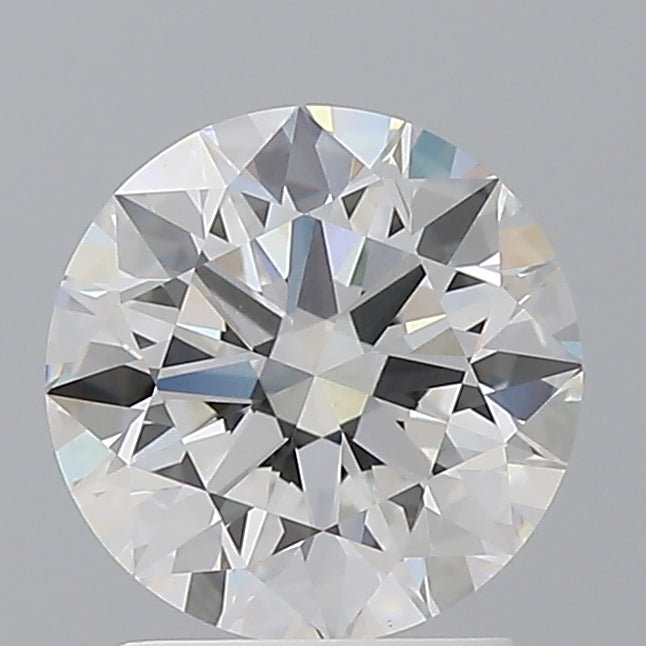 2.10 Carat Round Shaped, Ideal Cut, E Color, VVS2 Clarity, IGI Certified Lab Grown Diamond