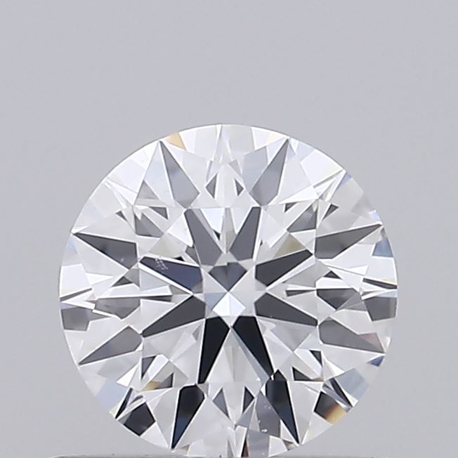 0.53 Carat Round Shaped, Ideal Cut, D Color, VVS2 Clarity, IGI Certified Lab Grown Diamond