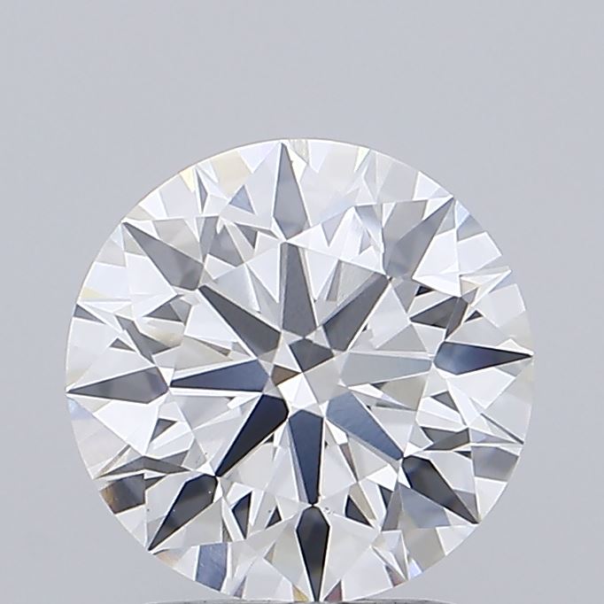 2.31 Carat Round Shaped, Ideal Cut, F Color, VVS2 Clarity, IGI Certified Lab Grown Diamond