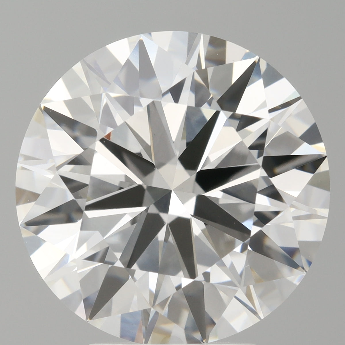 5.00 Carat Round Shaped, Ideal Cut, F Color, VVS2 Clarity, IGI Certified Lab Grown Diamond