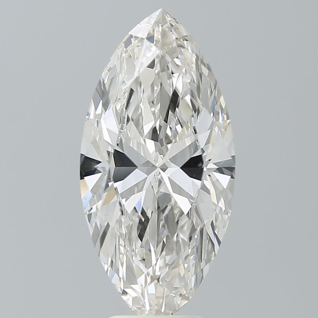 5.51 Carat Marquise Shaped, Ideal Cut, G Color, VS1 Clarity, IGI Certified Lab Grown Diamond