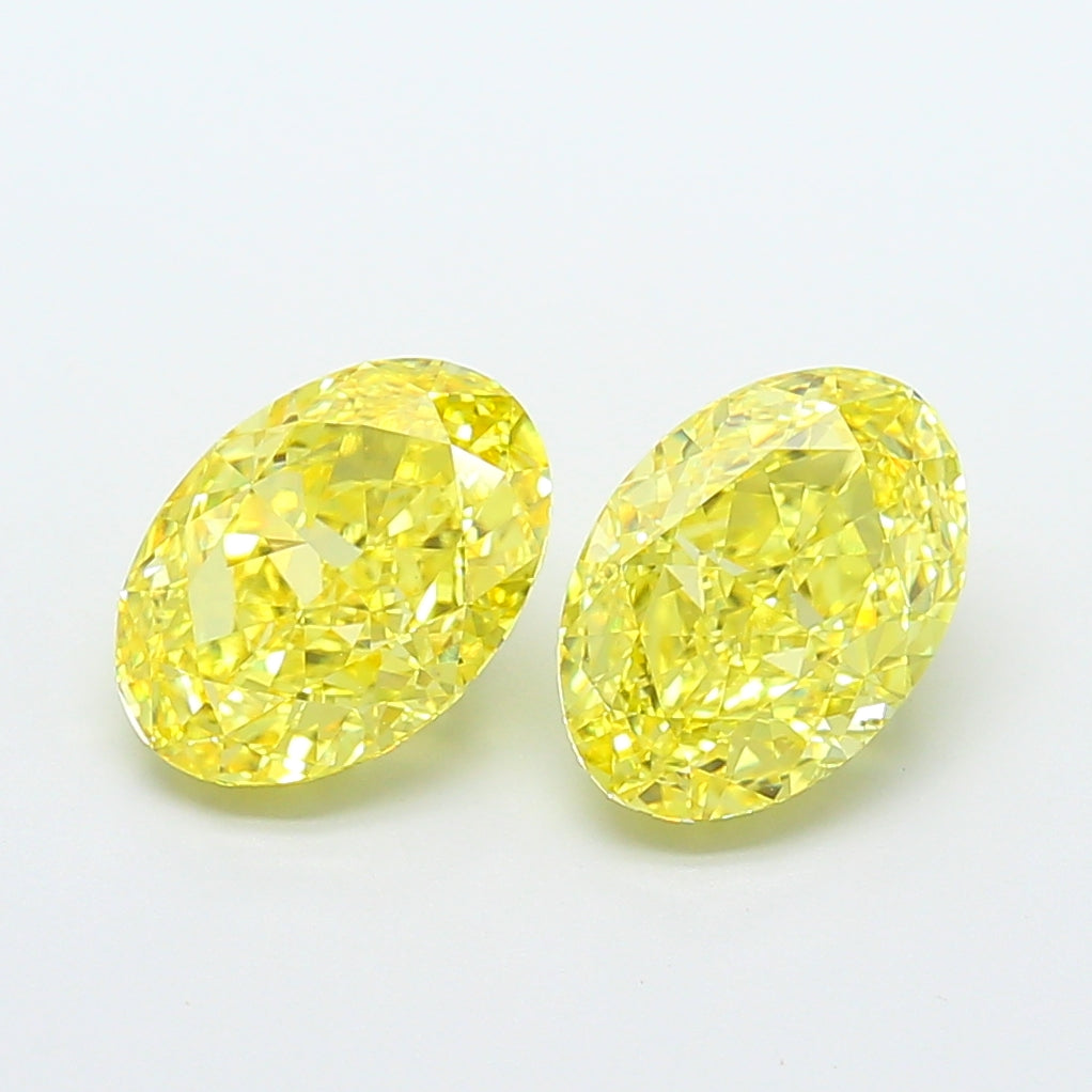 2.61 Carat Oval Shaped, Excellent Cut, VVS2 Clarity, IGI Certified Lab Grown Diamond