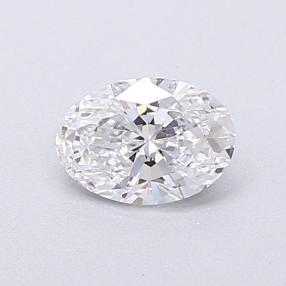 0.47 Carat Oval Shaped, Very Good Cut, D Color, VS1 Clarity, IGI Certified Lab Grown Diamond