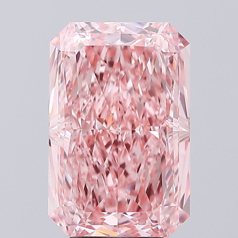 5.05 Carat Radiant Shaped, Excellent Cut, VS1 Clarity, IGI Certified Lab Grown Diamond