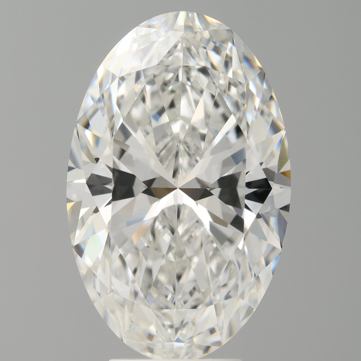 6.09 Carat Oval Shaped, Ideal Cut, E Color, VVS2 Clarity, IGI Certified Lab Grown Diamond