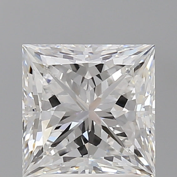 2.60 Carat Princess Shaped, Ideal Cut, E Color, VVS2 Clarity, IGI Certified Lab Grown Diamond