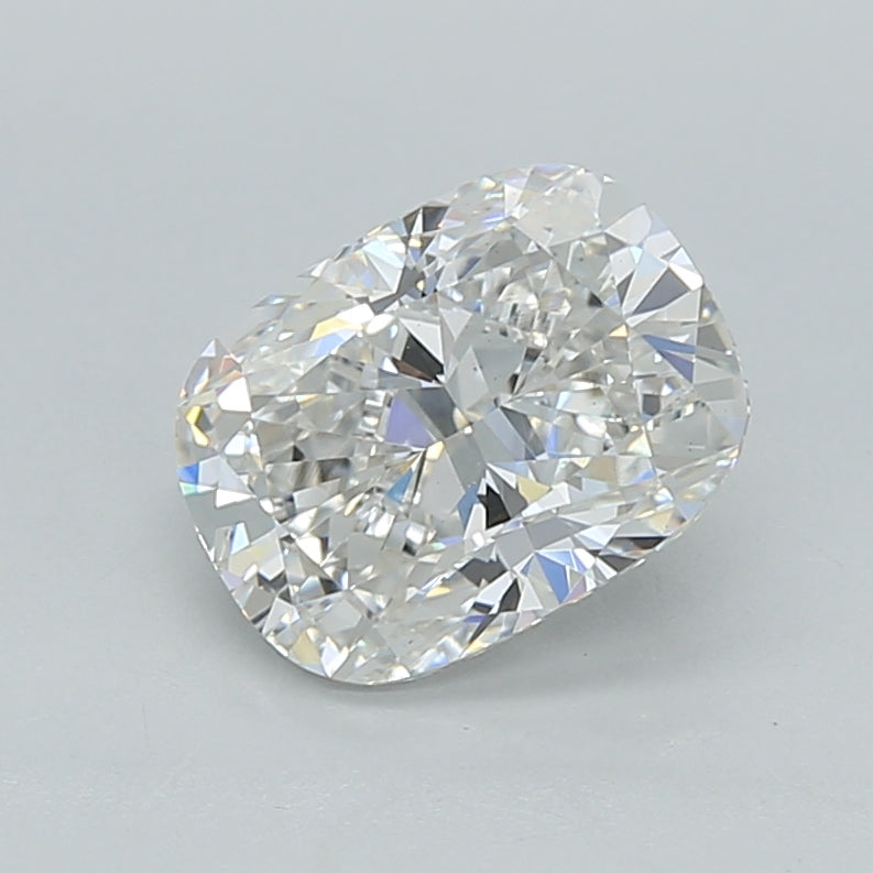 1.53 Carat Cushion Shaped, Ideal Cut, F Color, VVS2 Clarity, IGI Certified Lab Grown Diamond