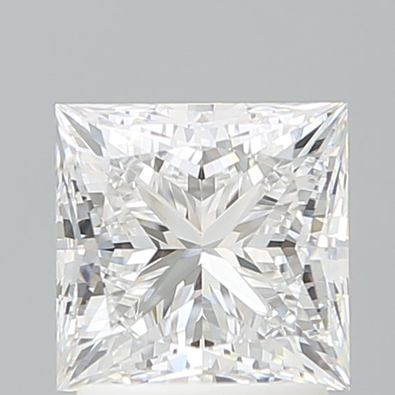 2.05 Carat Princess Shaped, Ideal Cut, D Color, VVS2 Clarity, IGI Certified Lab Grown Diamond