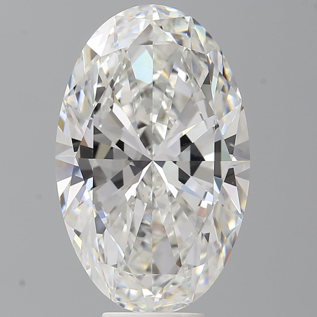 8.59 Carat Oval Shaped, Excellent Cut, F Color, VS1 Clarity, IGI Certified Lab Grown Diamond