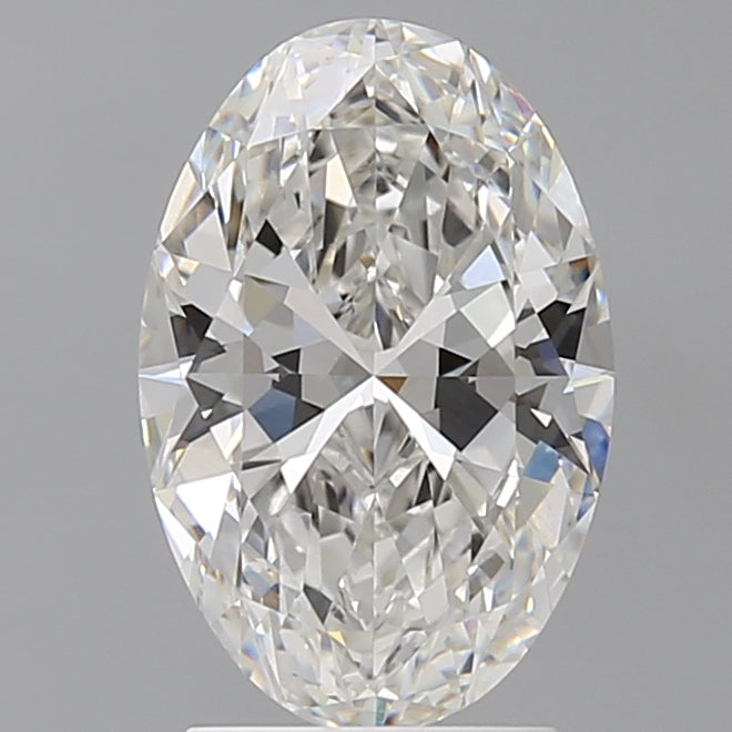 2.58 Carat Oval Shaped, Ideal Cut, F Color, VVS2 Clarity, IGI Certified Lab Grown Diamond
