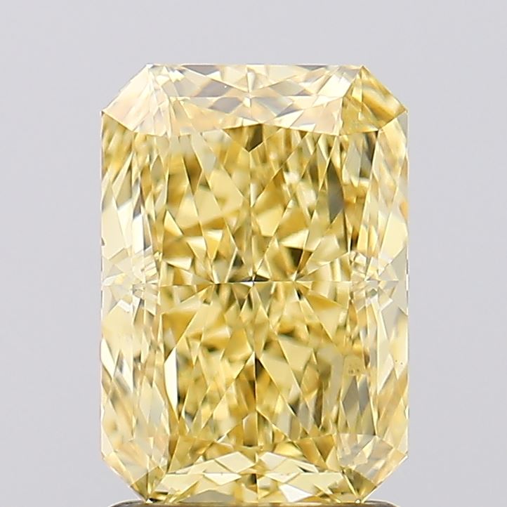 1.75 Carat Radiant Shaped, Ideal Cut, VS1 Clarity, IGI Certified Lab Grown Diamond