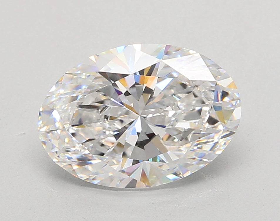3.04 Carat Oval Shaped, Ideal Cut, D Color, VS1 Clarity, IGI Certified Lab Grown Diamond