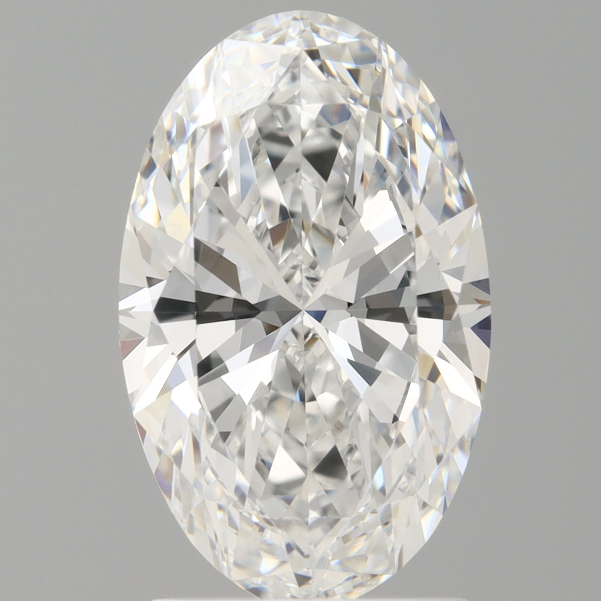 2.03 Carat Oval Shaped, Ideal Cut, E Color, VVS2 Clarity, IGI Certified Lab Grown Diamond