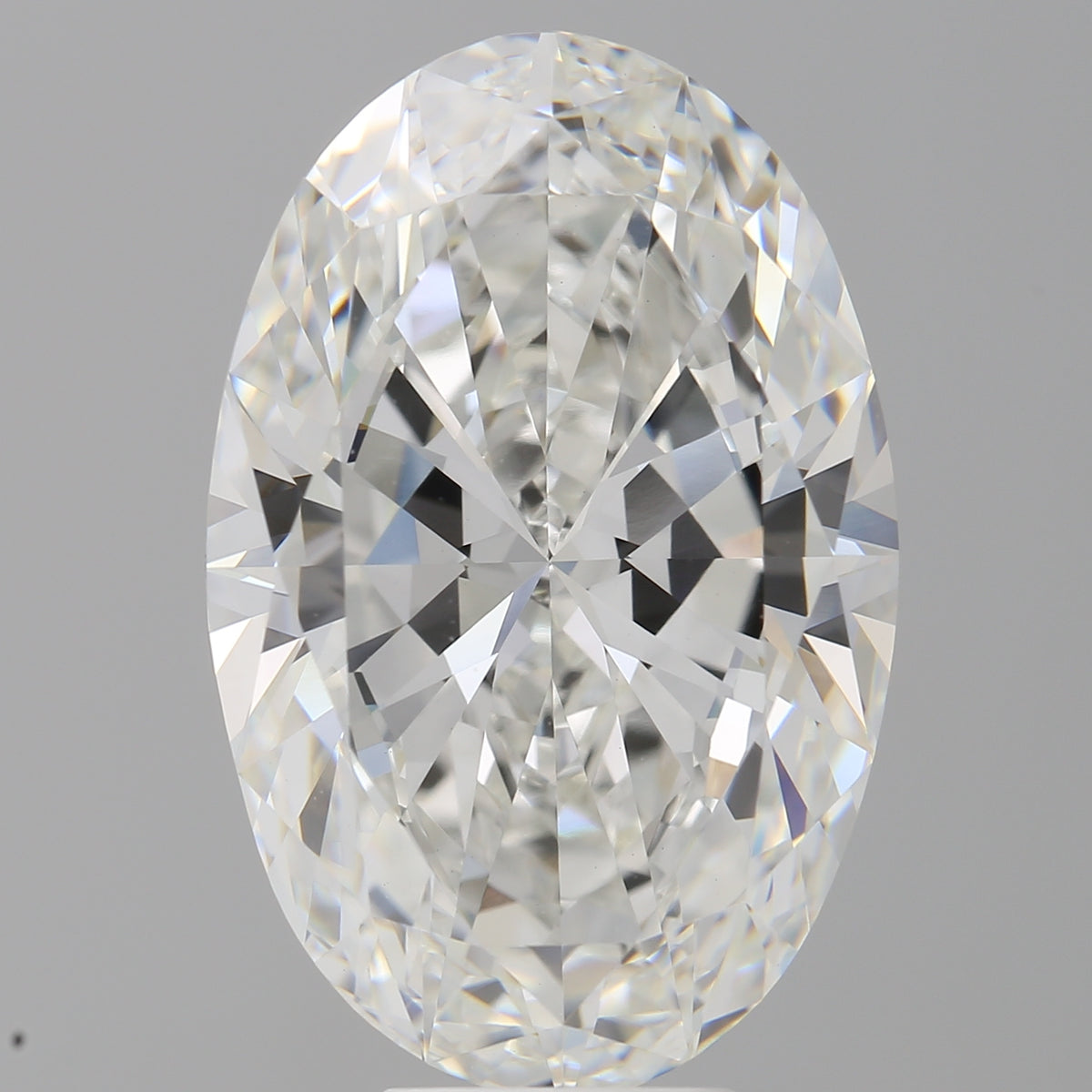 9.07 Carat Oval Shaped, Ideal Cut, F Color, VVS2 Clarity, IGI Certified Lab Grown Diamond