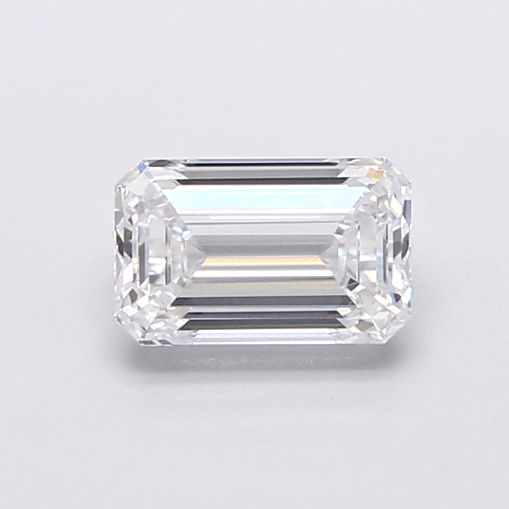 2.32 Carat Emerald Shaped, Very Good Cut, E Color, VVS2 Clarity, IGI Certified Lab Grown Diamond