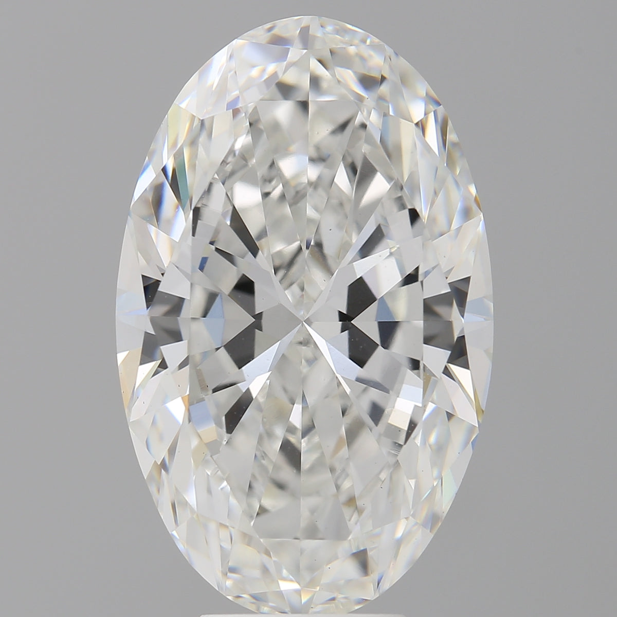 8.02 Carat Oval Shaped, Ideal Cut, F Color, VS1 Clarity, IGI Certified Lab Grown Diamond