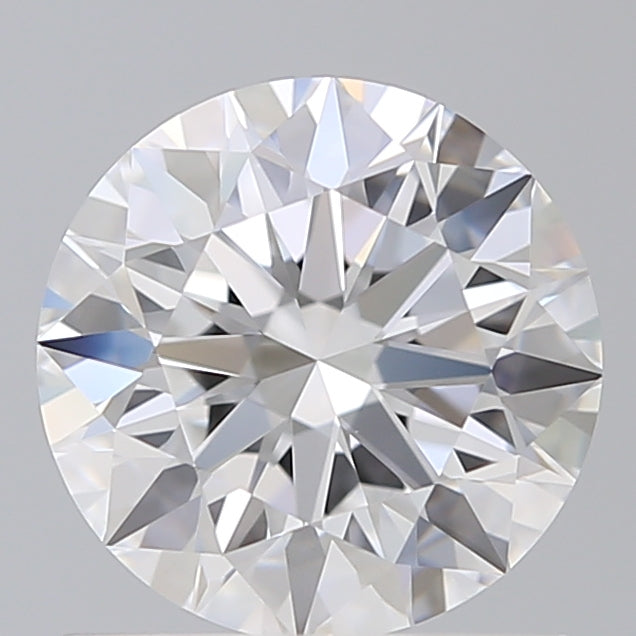1.12 Carat Round Shaped, Excellent Cut, D Color, VVS2 Clarity, IGI Certified Lab Grown Diamond
