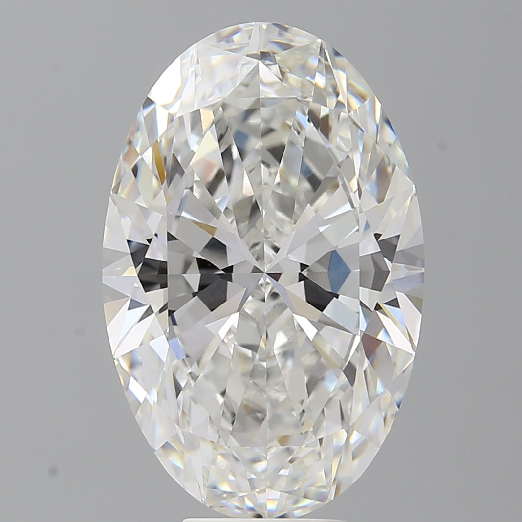 9.60 Carat Oval Shaped, Ideal Cut, F Color, VVS2 Clarity, IGI Certified Lab Grown Diamond