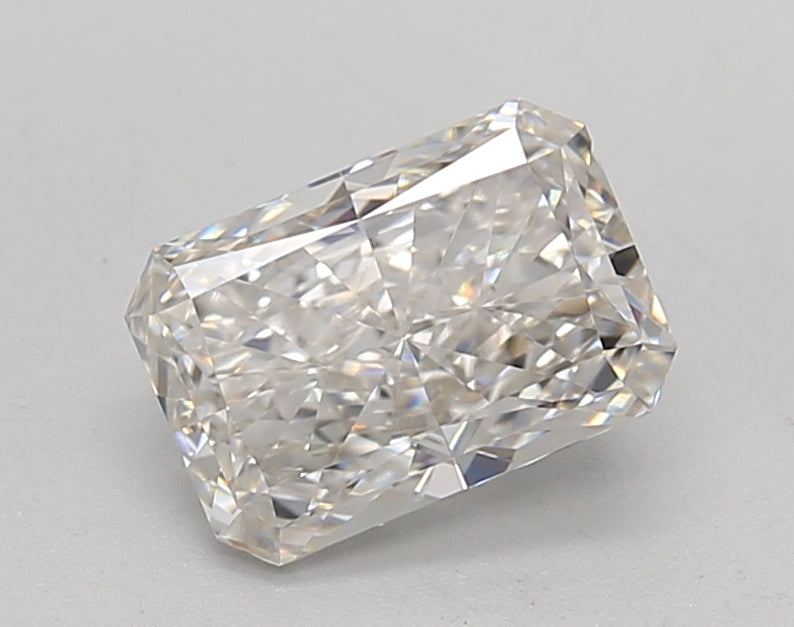 1.25 Carat Radiant Shaped, Ideal Cut, G Color, VVS2 Clarity, IGI Certified Lab Grown Diamond