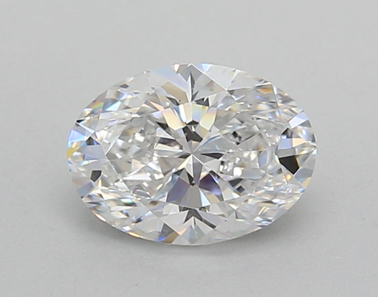 1.00 Carat Oval Shaped, Excellent Cut, D Color, VVS2 Clarity, IGI Certified Lab Grown Diamond