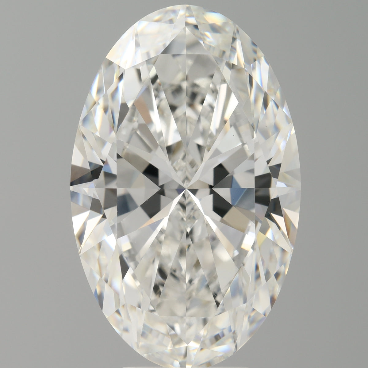 7.55 Carat Oval Shaped, Ideal Cut, E Color, VVS2 Clarity, IGI Certified Lab Grown Diamond