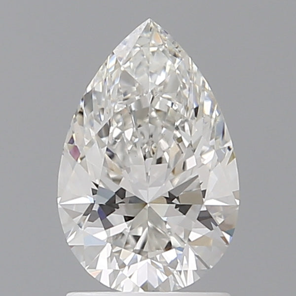 1.53 Carat Pear Shaped, Ideal Cut, F Color, VVS2 Clarity, IGI Certified Lab Grown Diamond