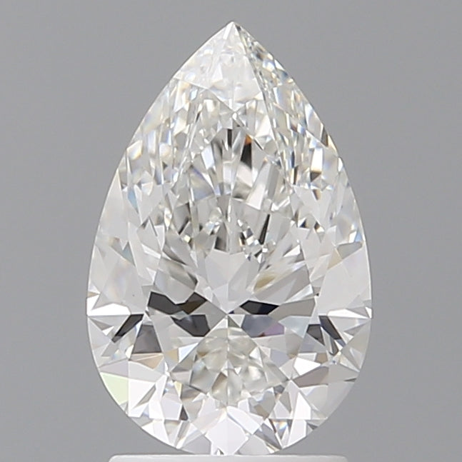2.08 Carat Pear Shaped, Ideal Cut, F Color, VVS2 Clarity, IGI Certified Lab Grown Diamond