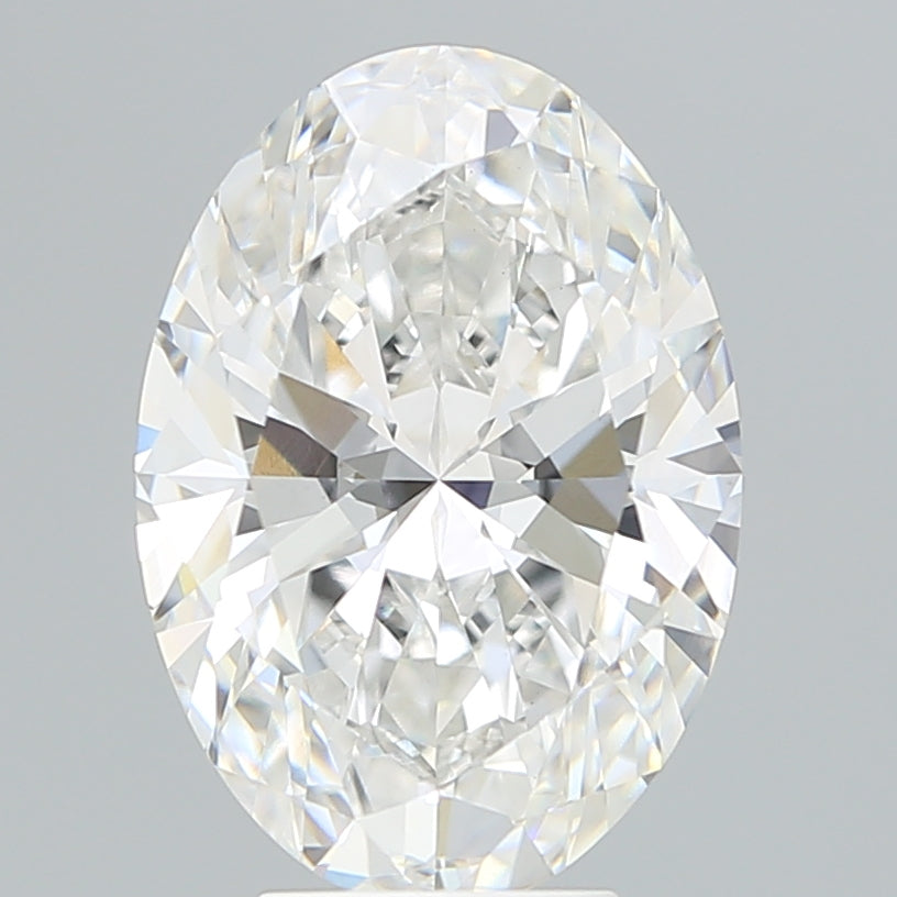 5.37 Carat Oval Shaped, Ideal Cut, E Color, VS1 Clarity, IGI Certified Lab Grown Diamond