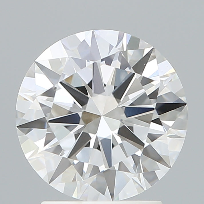 2.22 Carat Round Shaped, Excellent Cut, E Color, VS1 Clarity, IGI Certified Lab Grown Diamond