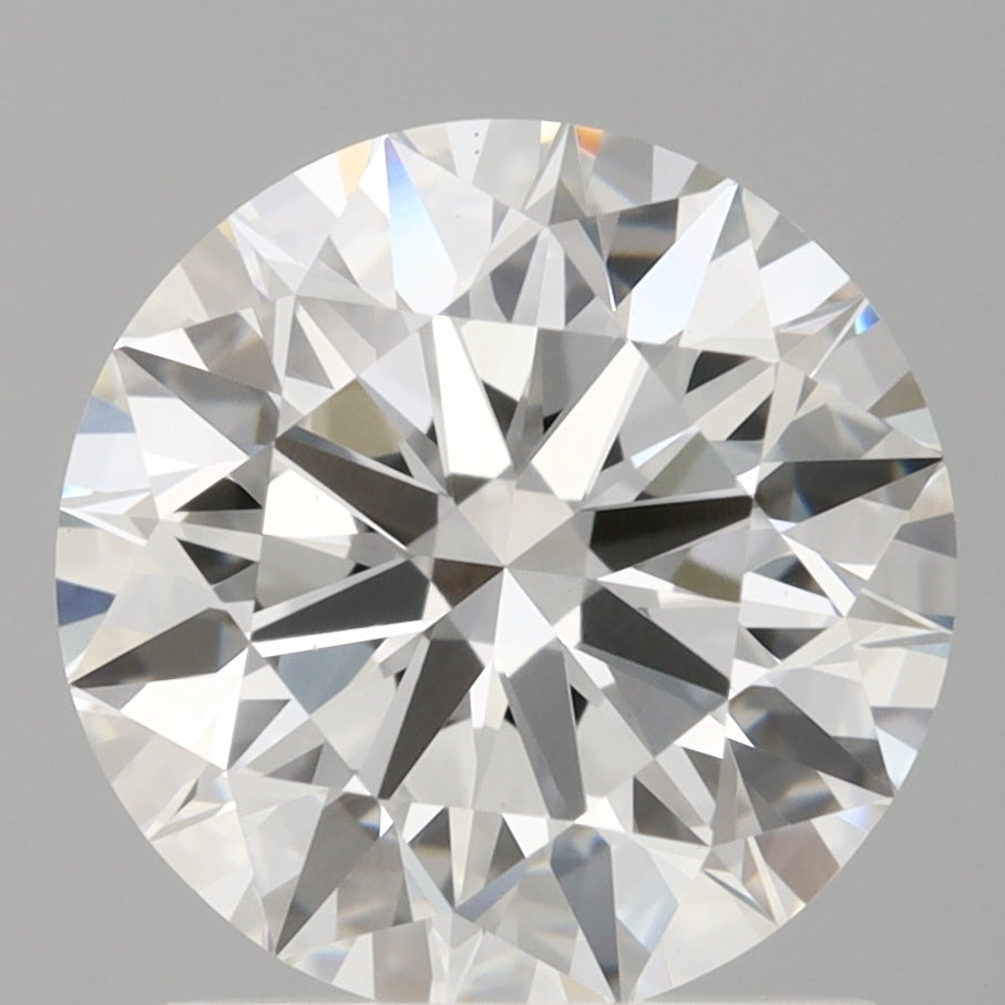 1.51 Carat Round Shaped, Ideal Cut, D Color, VS1 Clarity, IGI Certified Lab Grown Diamond