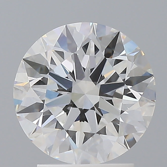 2.58 Carat Round Shaped, Excellent Cut, E Color, VVS2 Clarity, IGI Certified Lab Grown Diamond