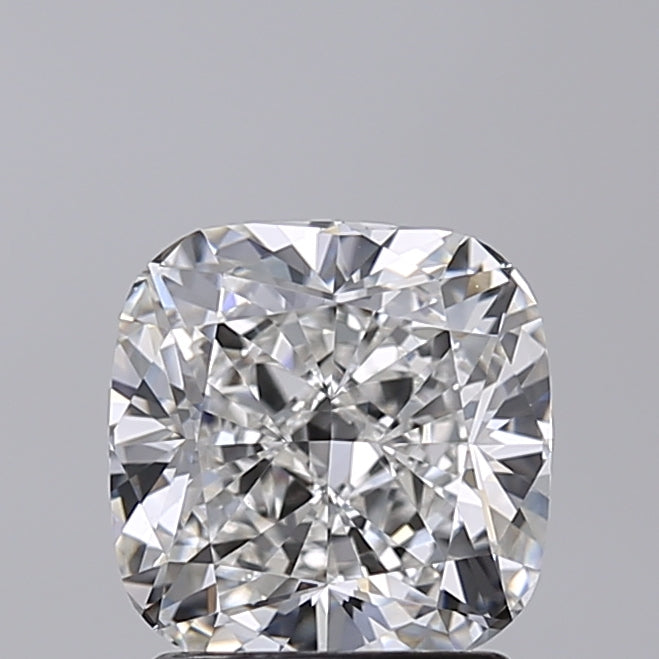 2.02 Carat Cushion Shaped, Excellent Cut, E Color, VVS2 Clarity, IGI Certified Lab Grown Diamond