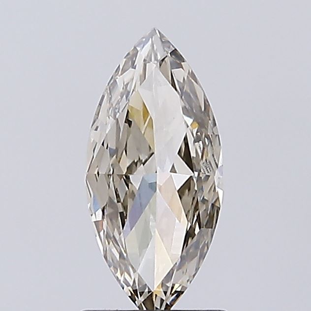 1.24 Carat Marquise Shaped, Ideal Cut, VVS2 Clarity, IGI Certified Lab Grown Diamond