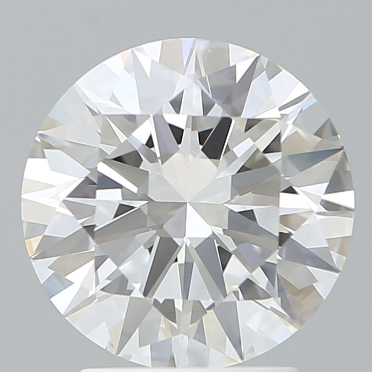 2.71 Carat Round Shaped, Excellent Cut, E Color, VVS2 Clarity, IGI Certified Lab Grown Diamond
