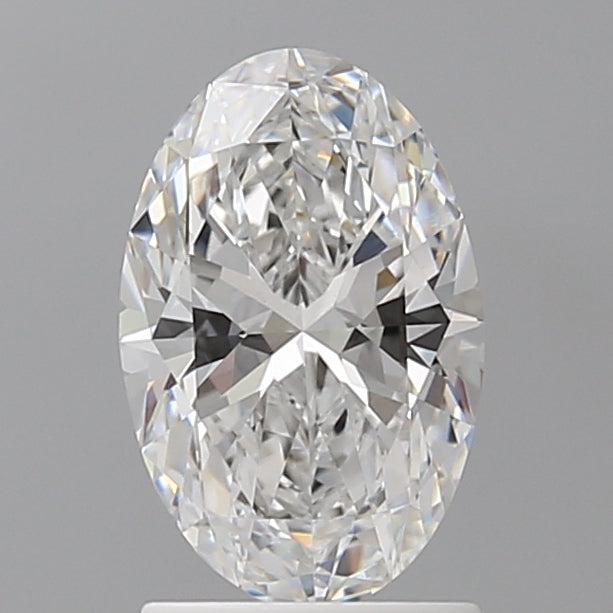 1.58 Carat Oval Shaped, Ideal Cut, E Color, VVS2 Clarity, IGI Certified Lab Grown Diamond