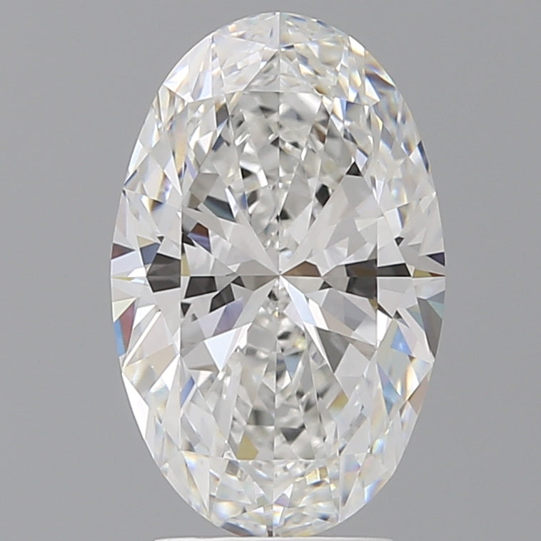 3.58 Carat Oval Shaped, Ideal Cut, E Color, VVS2 Clarity, IGI Certified Lab Grown Diamond