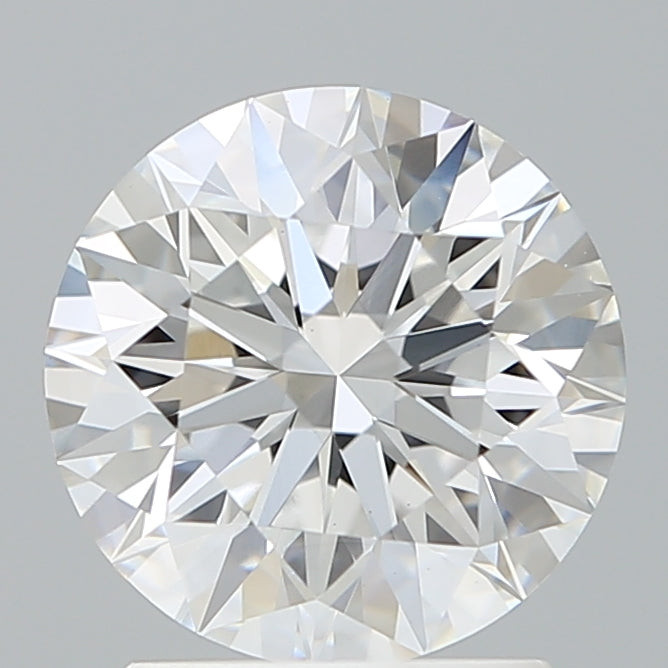 2.03 Carat Round Shaped, Ideal Cut, D Color, VVS2 Clarity, IGI Certified Lab Grown Diamond