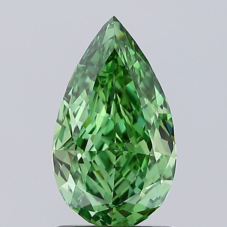 1.39 Carat Pear Shaped, Excellent Cut, VVS2 Clarity, IGI Certified Lab Grown Diamond