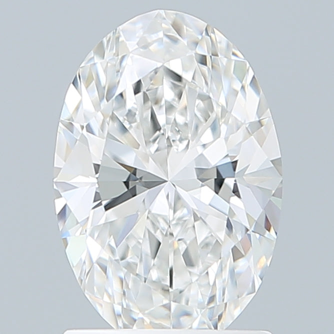 1.57 Carat Oval Shaped, Excellent Cut, E Color, VVS2 Clarity, IGI Certified Lab Grown Diamond