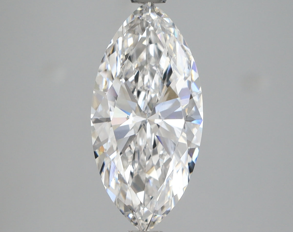 2.52 Carat Marquise Shaped, Excellent Cut, D Color, VS1 Clarity, IGI Certified Lab Grown Diamond