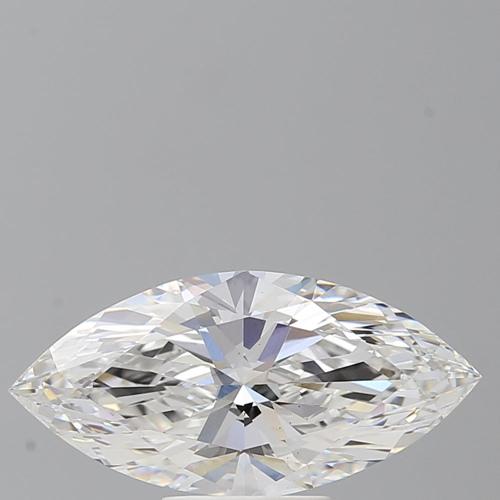 3.57 Carat Marquise Shaped, Ideal Cut, E Color, VS1 Clarity, IGI Certified Lab Grown Diamond