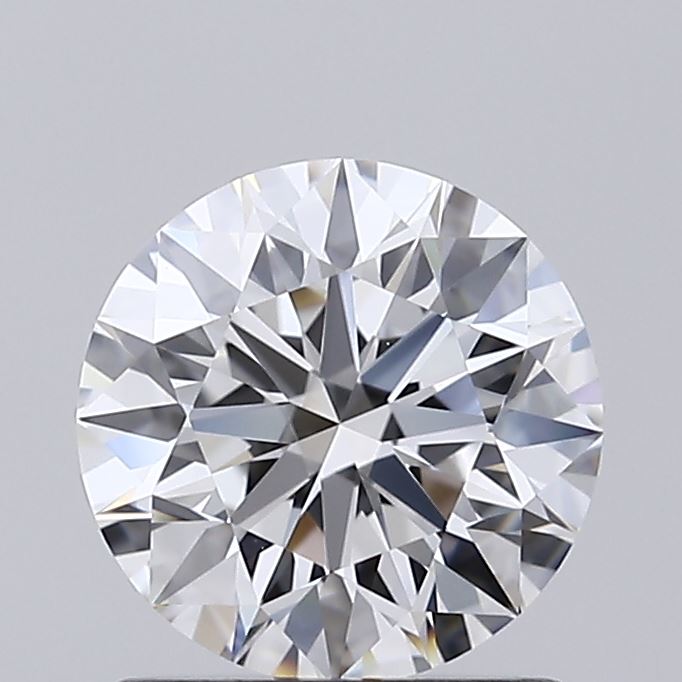 1.04 Carat Round Shaped, Ideal Cut, D Color, VVS2 Clarity, IGI Certified Lab Grown Diamond