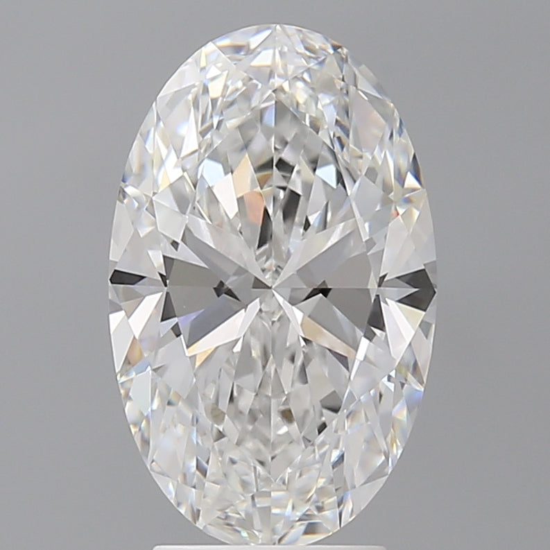 3.60 Carat Oval Shaped, Excellent Cut, E Color, VVS2 Clarity, IGI Certified Lab Grown Diamond